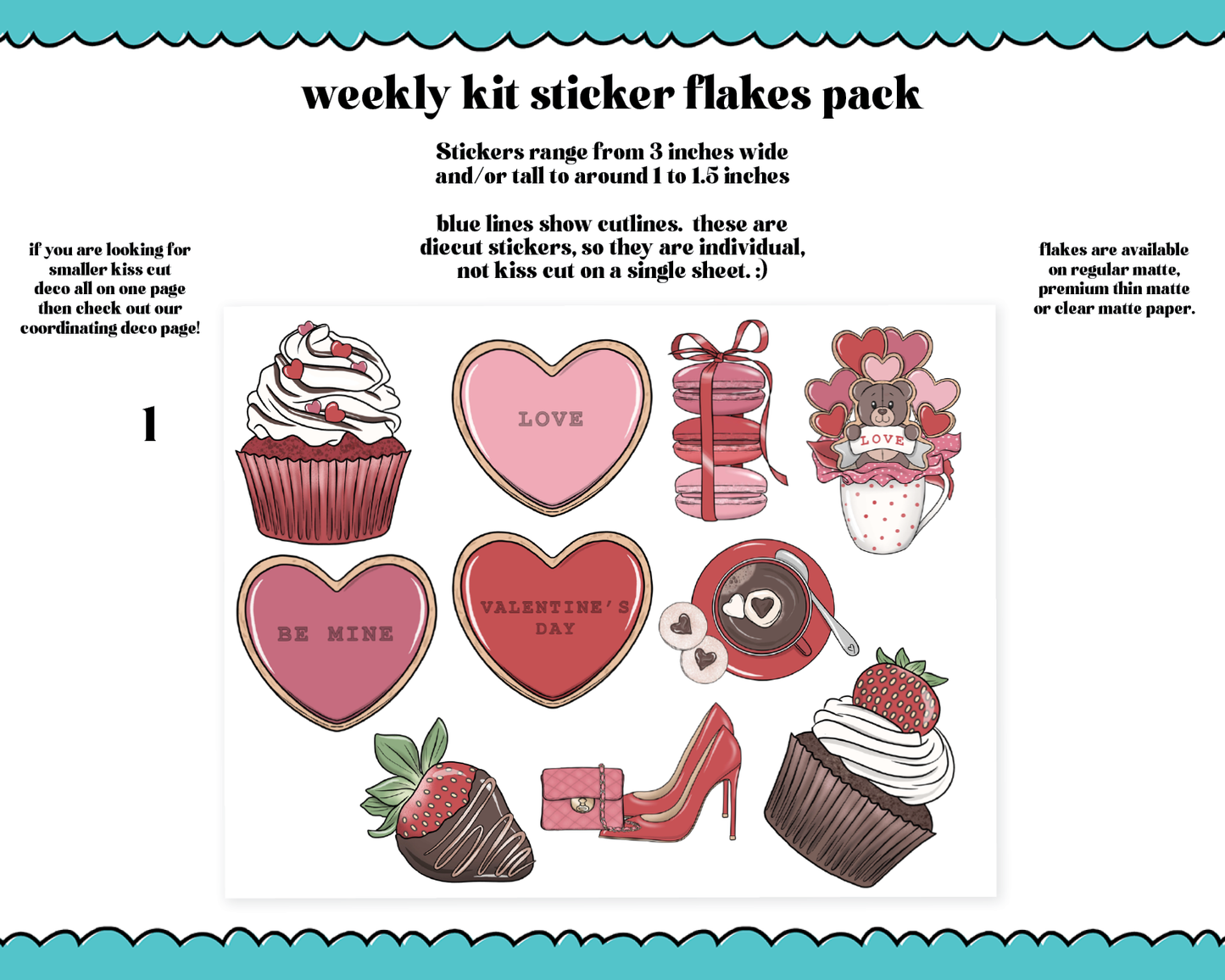 A Little Treat Weekly Kit Addons - All Sizes - Deco, Smears and More!