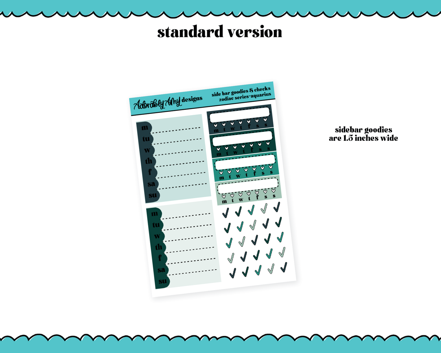 Zodiac Series - Aquarius Standard Size Limited Edition Bundle