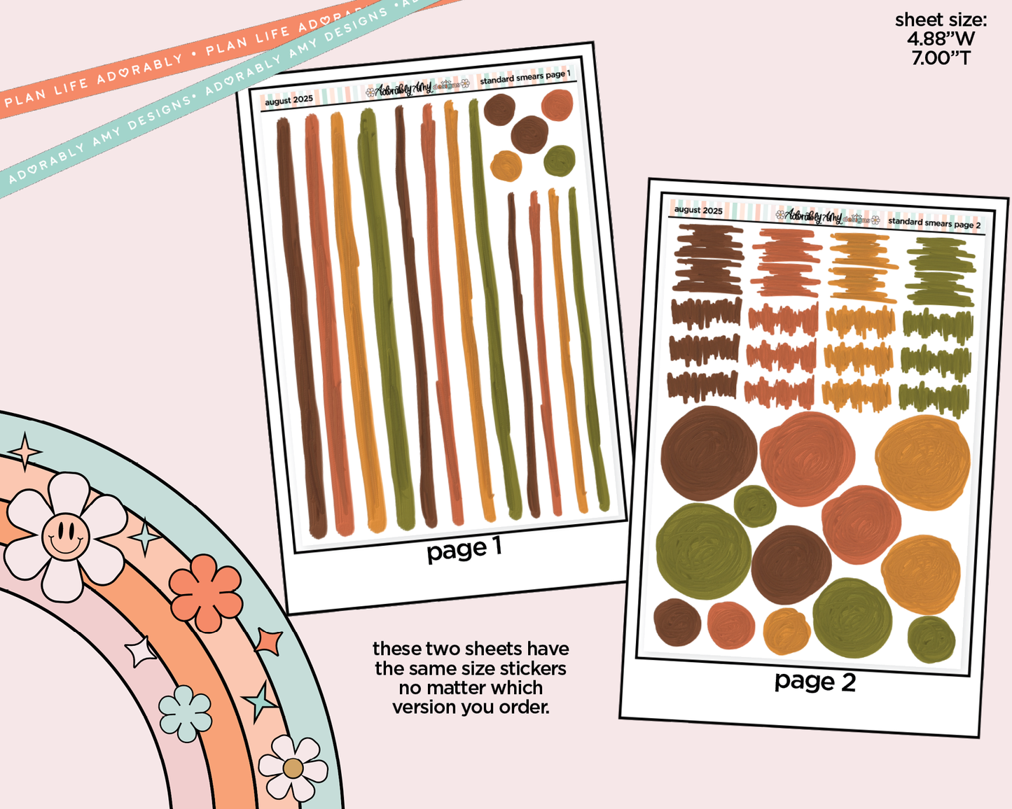August 2025 Limited Edition Paint Smears Bundle