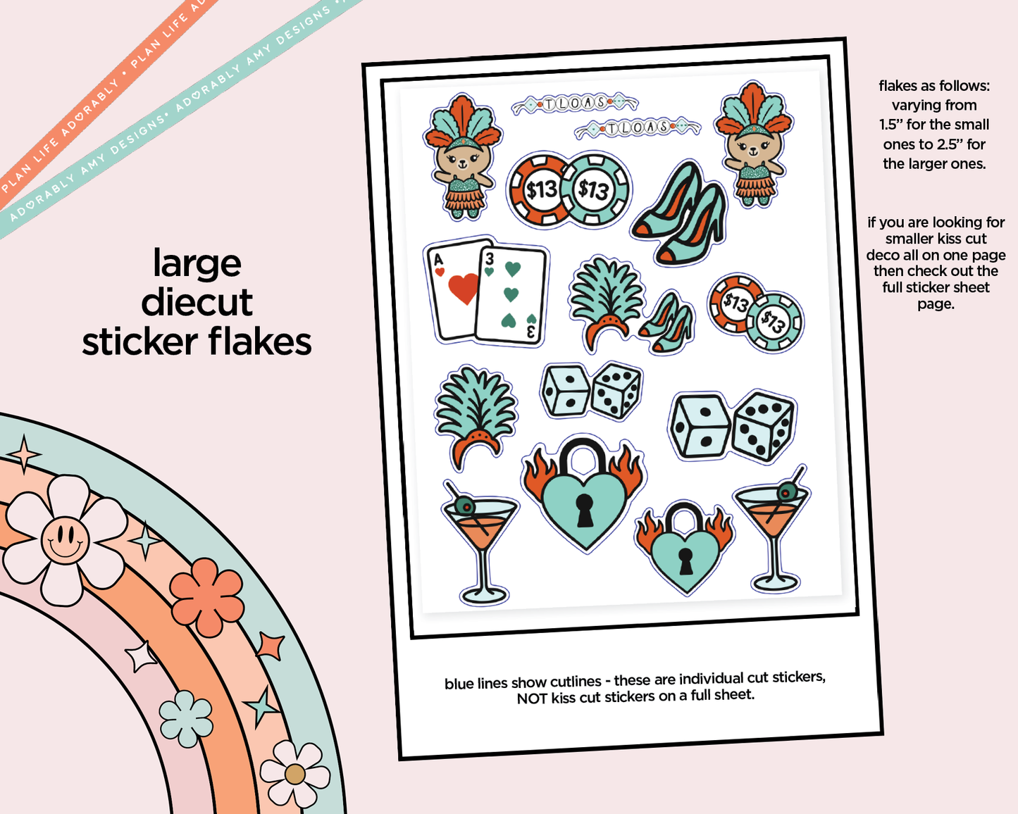 Eras Collection - The Bundle Cutie Trio Decoration Character Planner Stickers