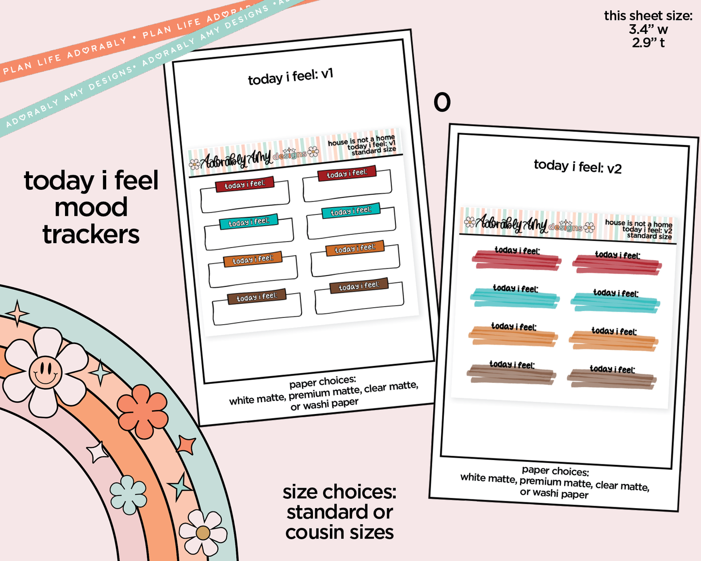 A House Isn't a Home Without a Cat Weekly Kit Addons - All Sizes - Strips, Smears and More!
