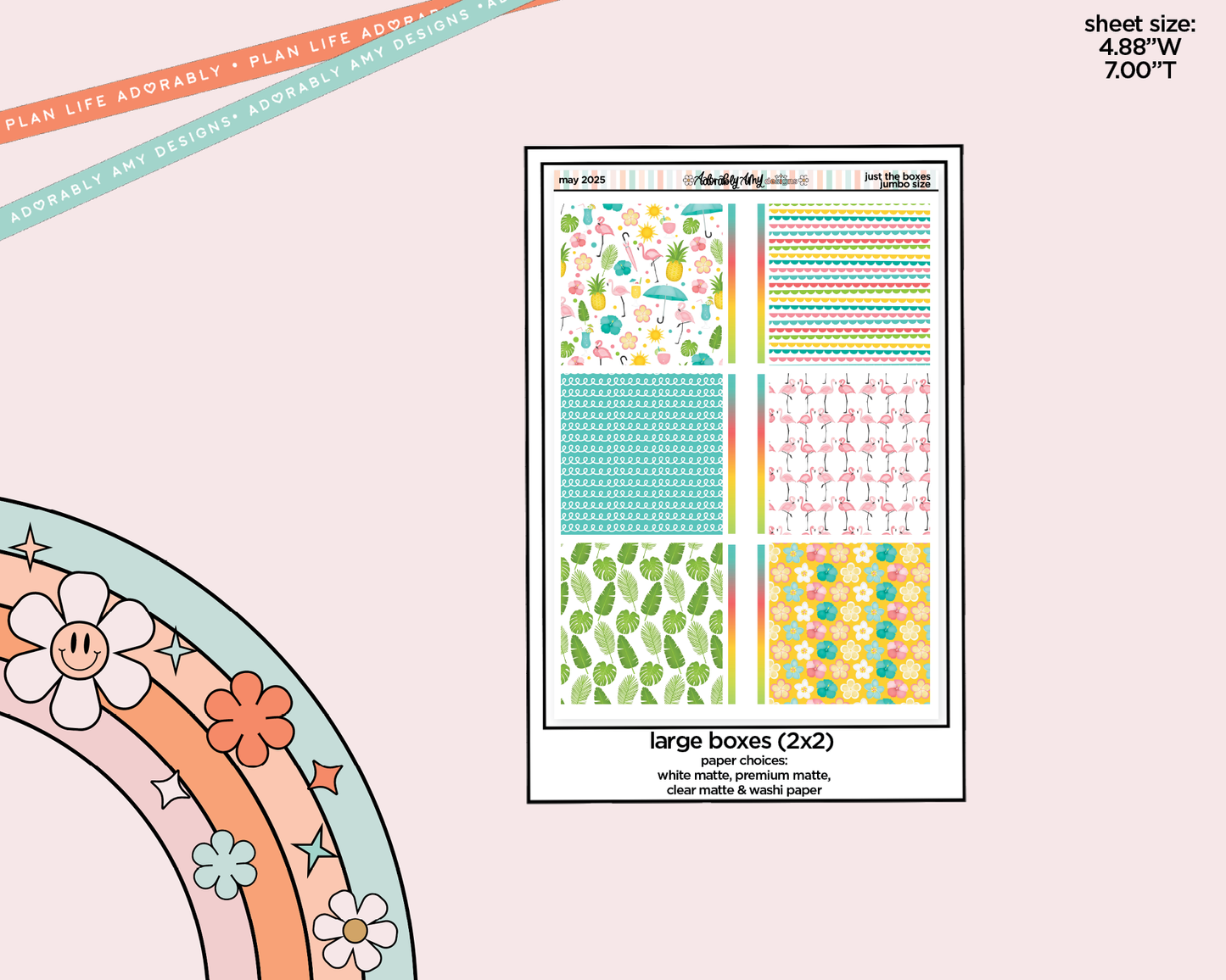 May 2025 Limited Edition Just the Boxes - Functional Pattern Full Boxes