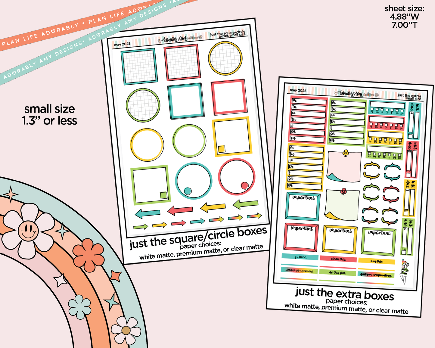 May 2025 Functional Sheets Limited Edition (3 sizes)