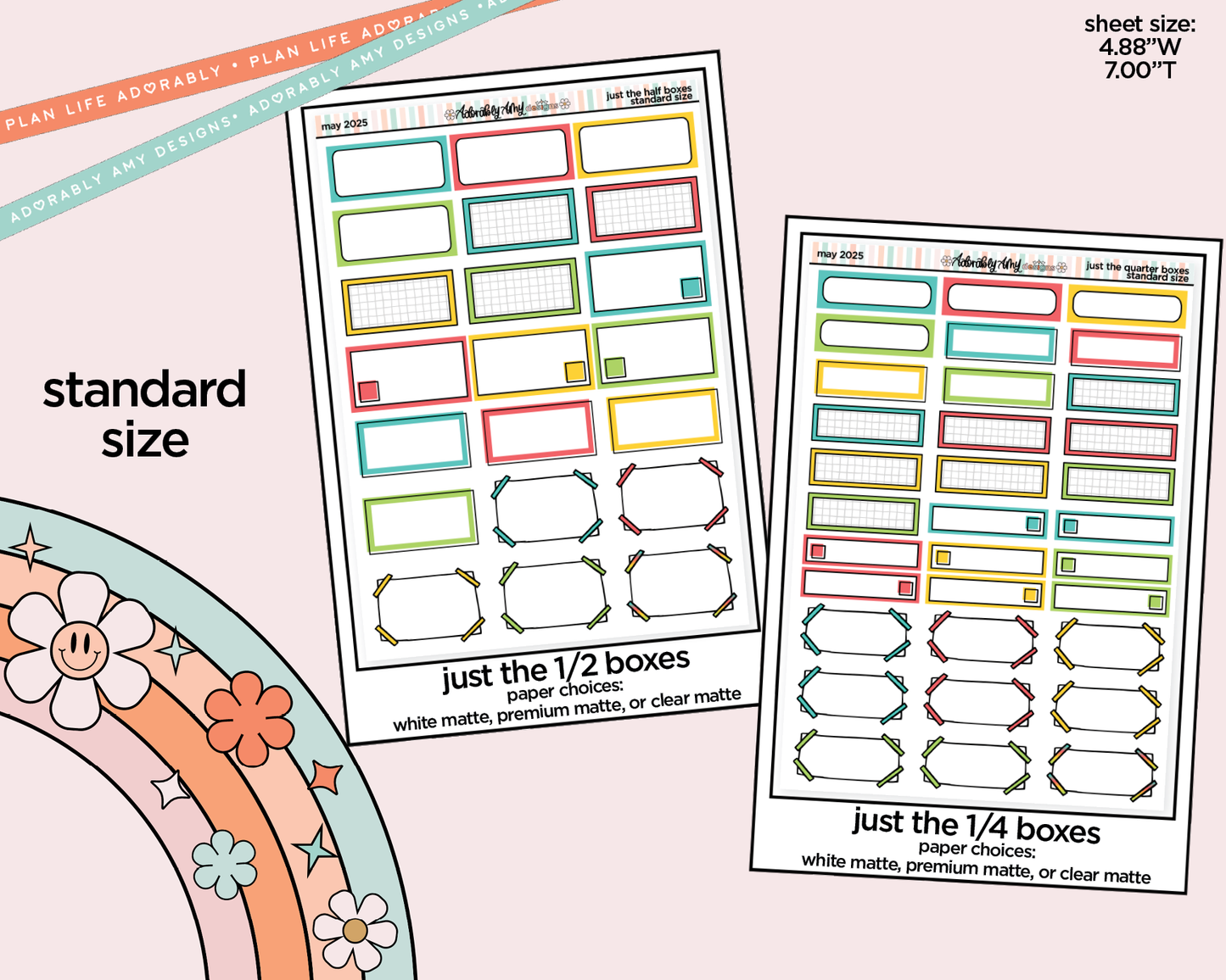 May 2025 Functional Sheets Limited Edition (3 sizes)