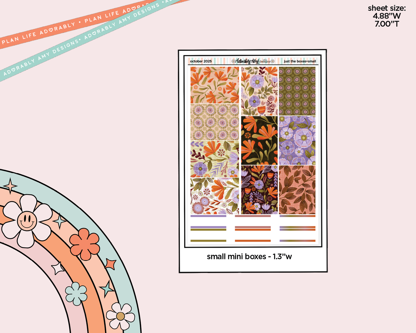 October 2025 Limited Edition Just the Boxes - Functional Pattern Full Boxes