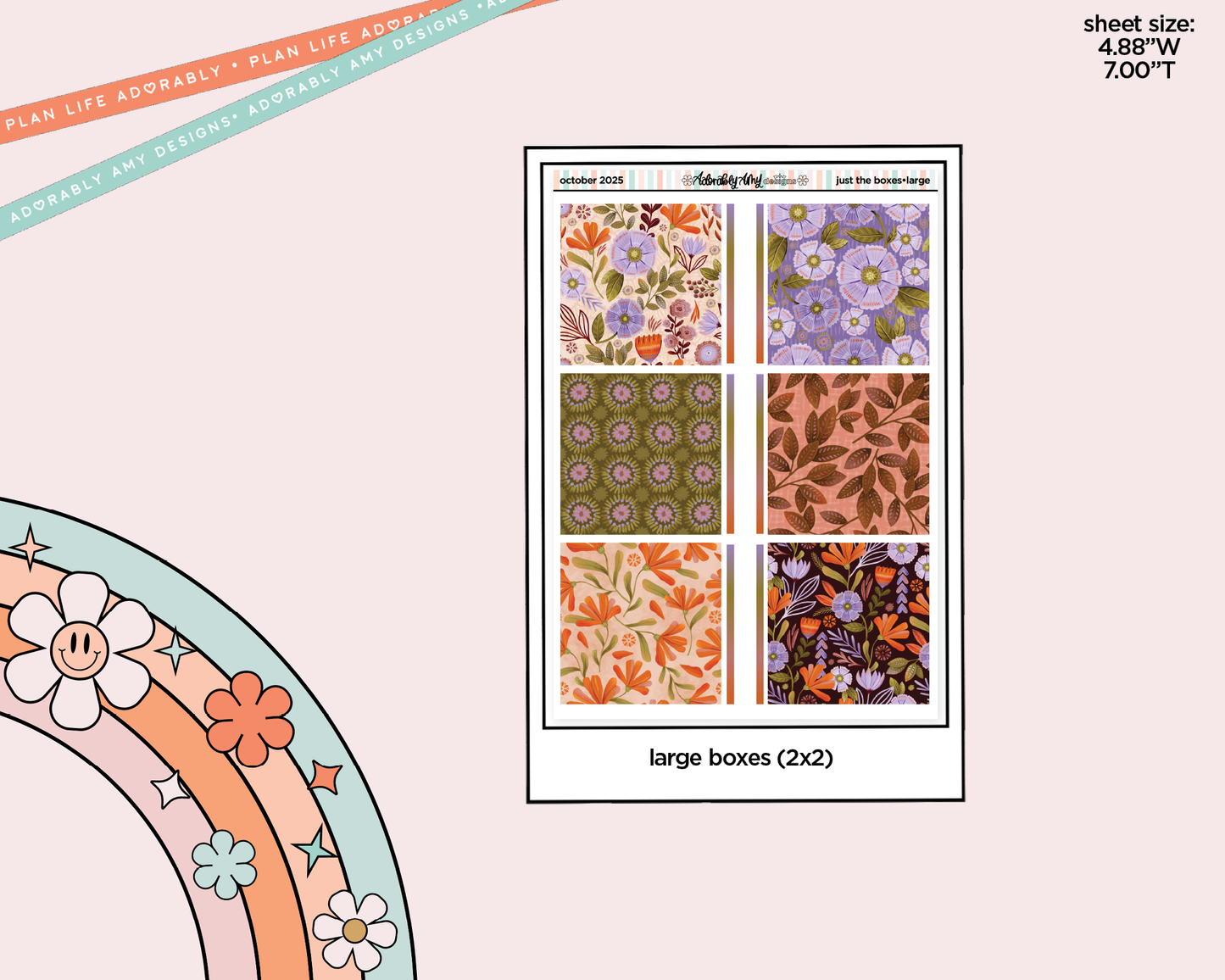 October 2025 Limited Edition Just the Boxes - Functional Pattern Full Boxes