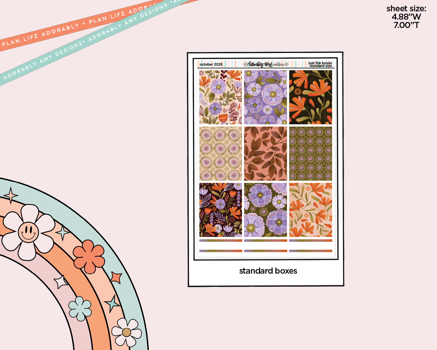 October 2025 Limited Edition Just the Boxes - Functional Pattern Full Boxes