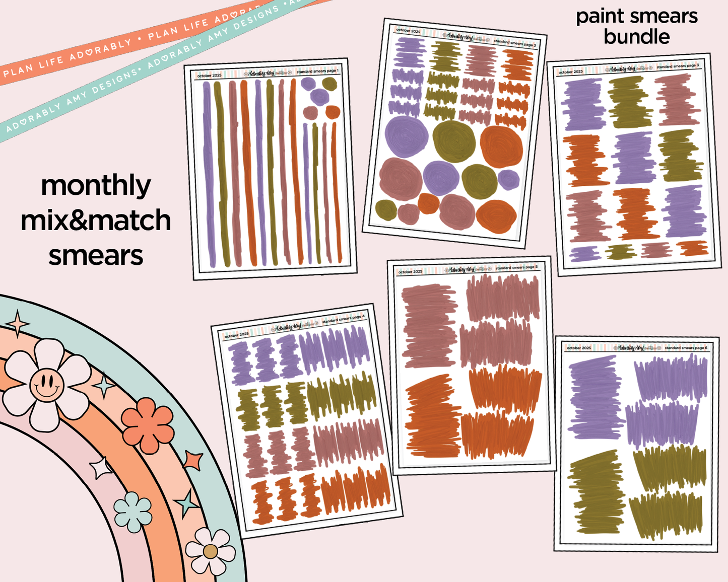 October 2025 Limited Edition Paint Smears Bundle