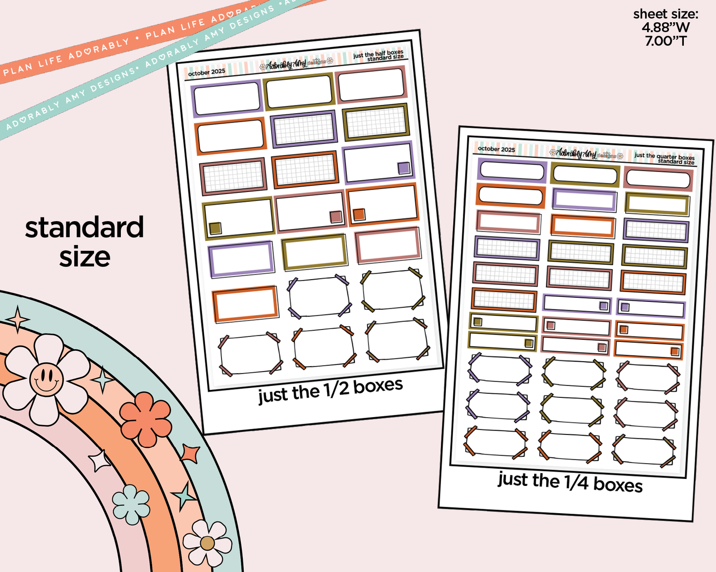 October 2025 Mix & Match Functional Sheets Limited Edition (3 sizes)