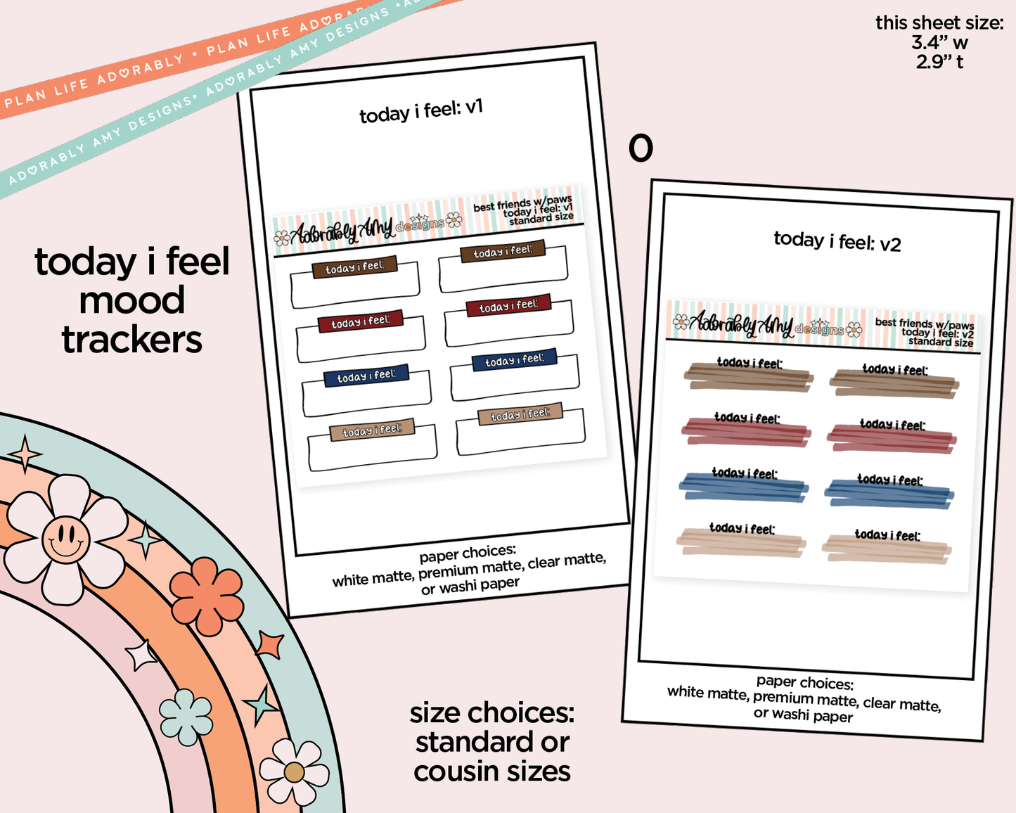 Best Friends are Ones with Paws Weekly Kit Addons - All Sizes - Strips, Smears and More!