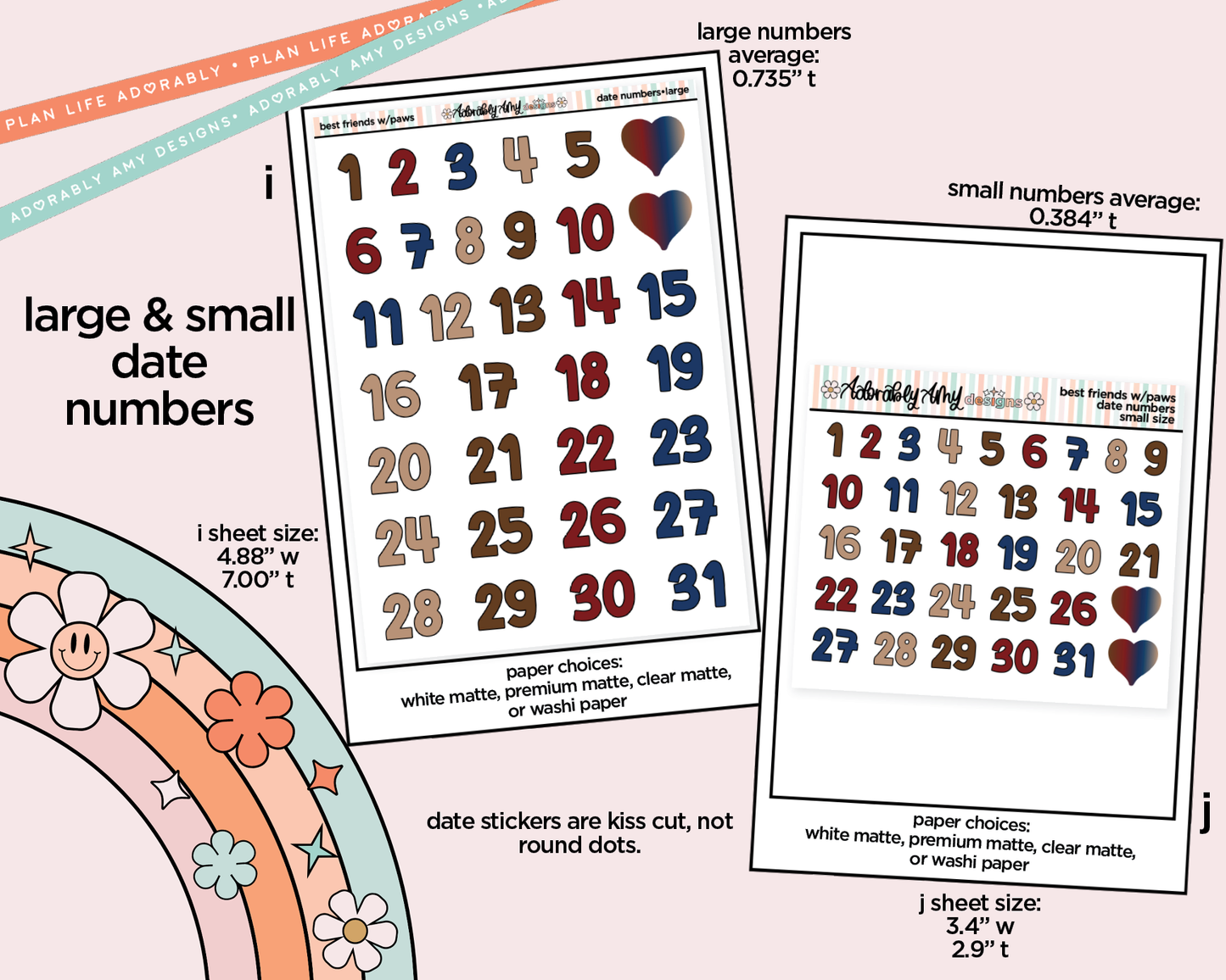 Best Friends are Ones with Paws Weekly Kit Addons - All Sizes - Strips, Smears and More!