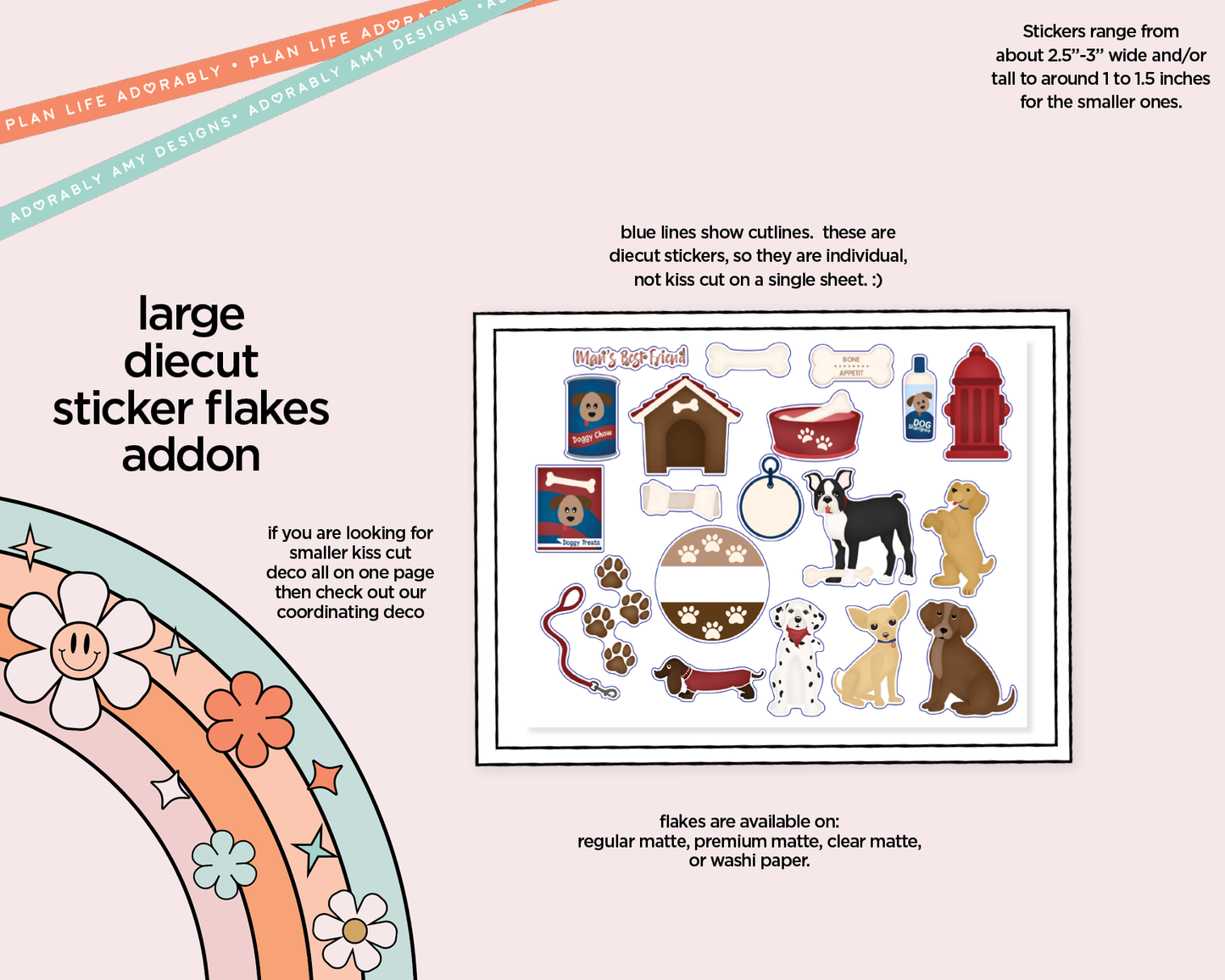 Journaling and Daily Planning Best Friends are Ones with Paws Planner Sticker Kit