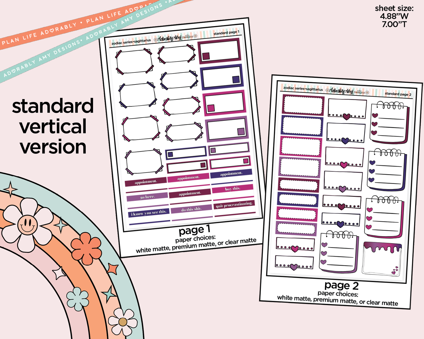 Zodiac Series - Sagittarius Standard Size Limited Edition Bundle