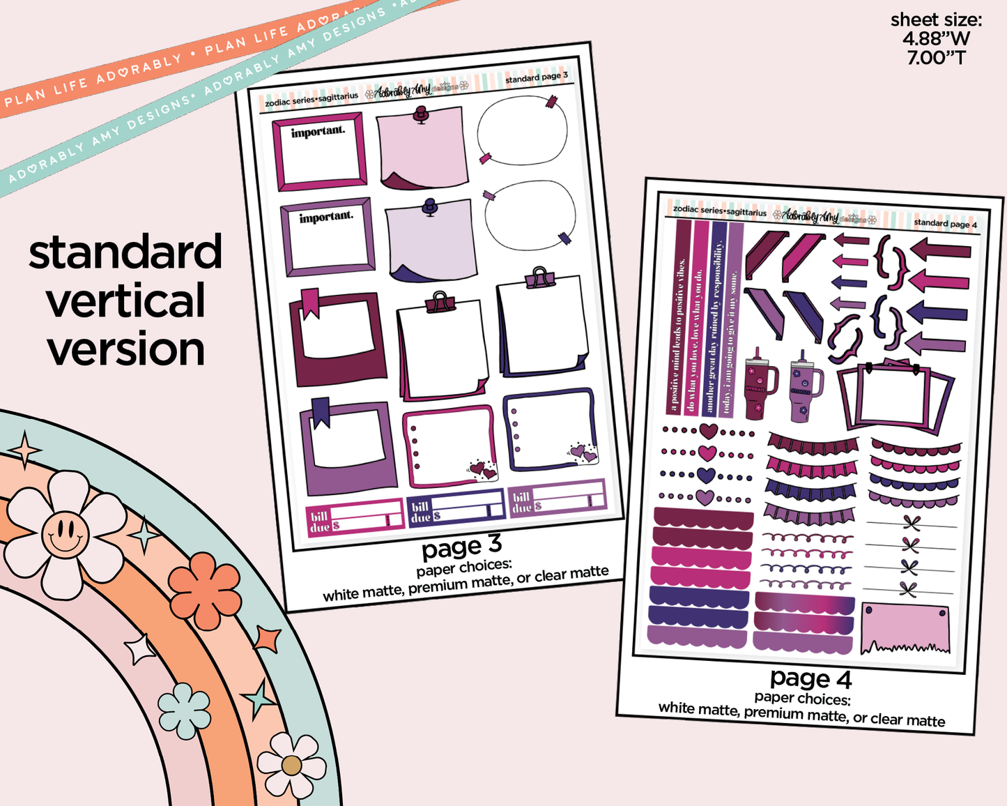Zodiac Series - Sagittarius Standard Size Limited Edition Bundle