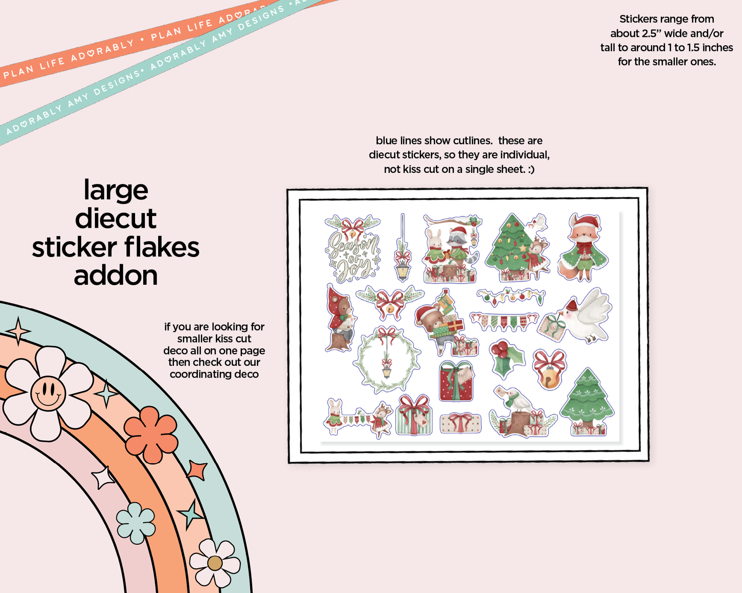 Season of Joy Weekly Kit Deco Pages - All Sizes