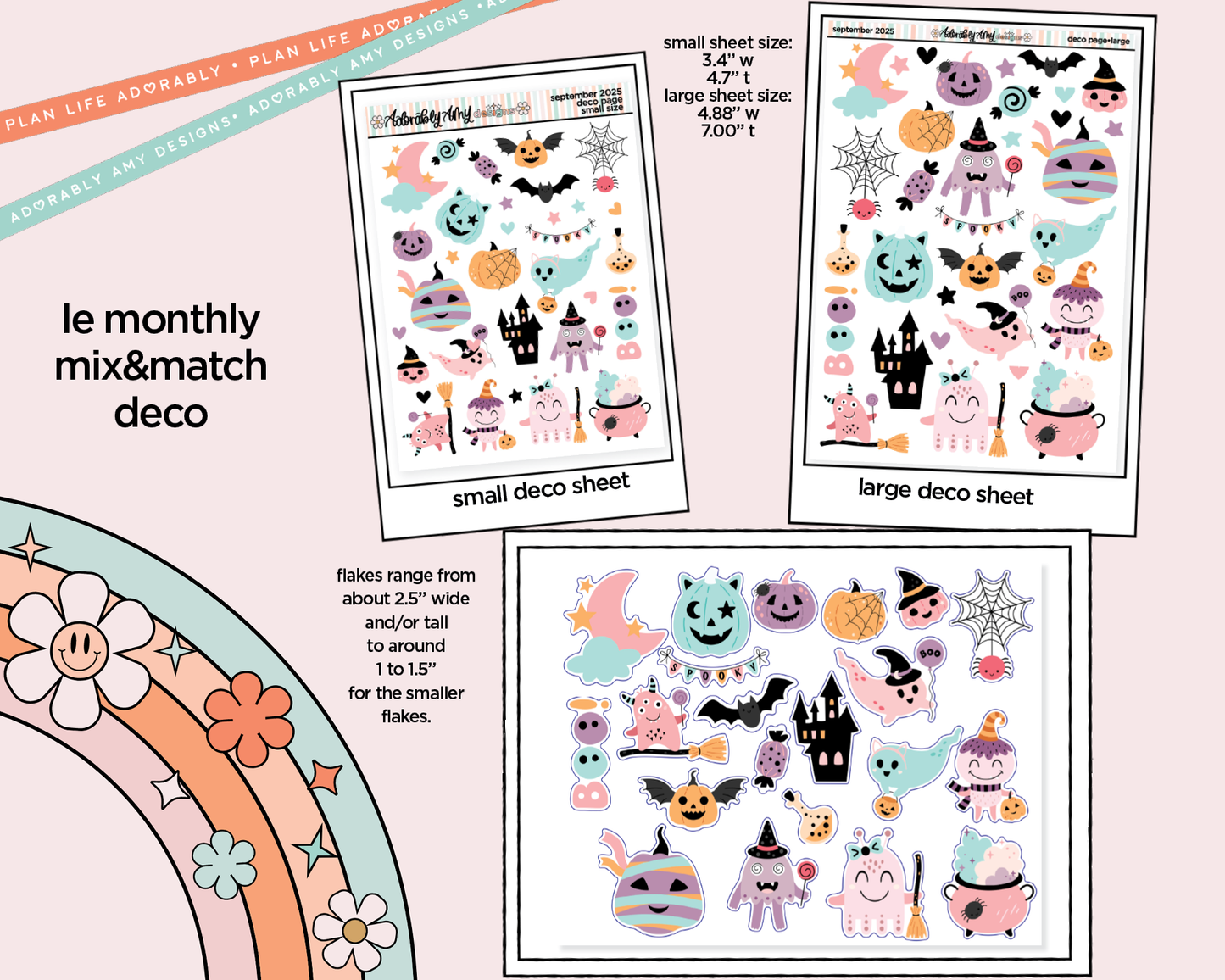 September 2025 Deco Pages - All Sizes