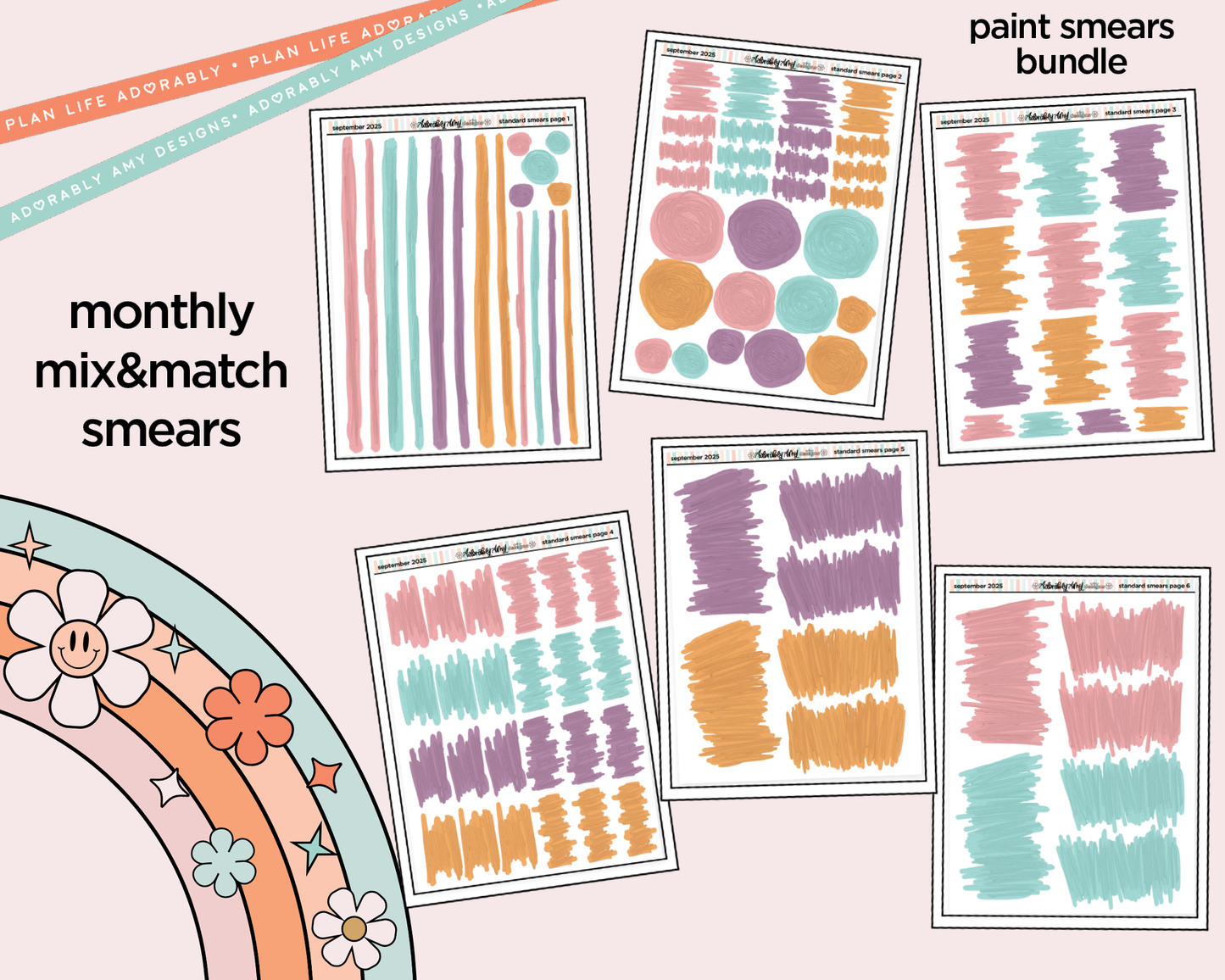 September 2025 Limited Edition Paint Smears Bundle