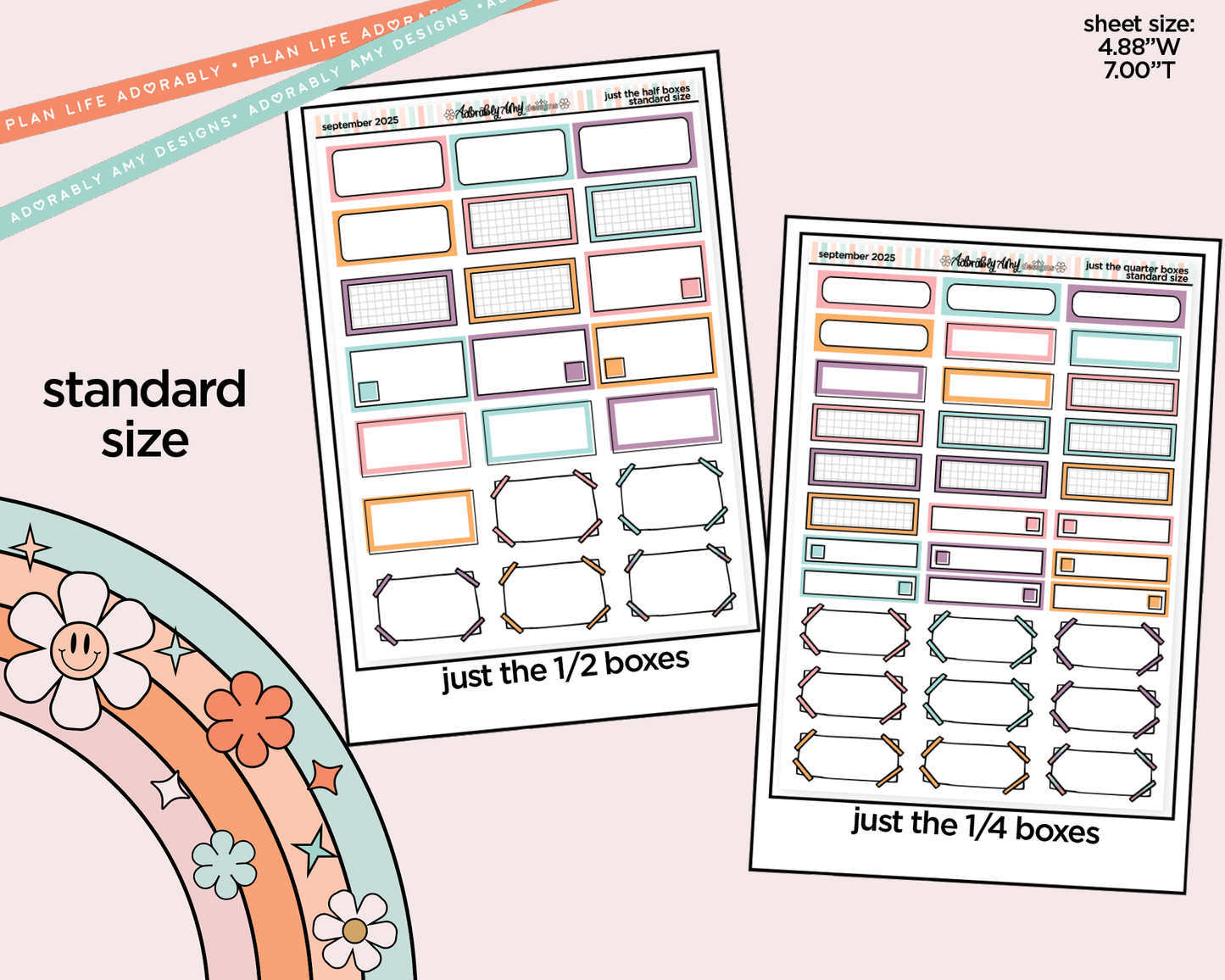September 2025 Mix & Match Functional Sheets Limited Edition (3 sizes)