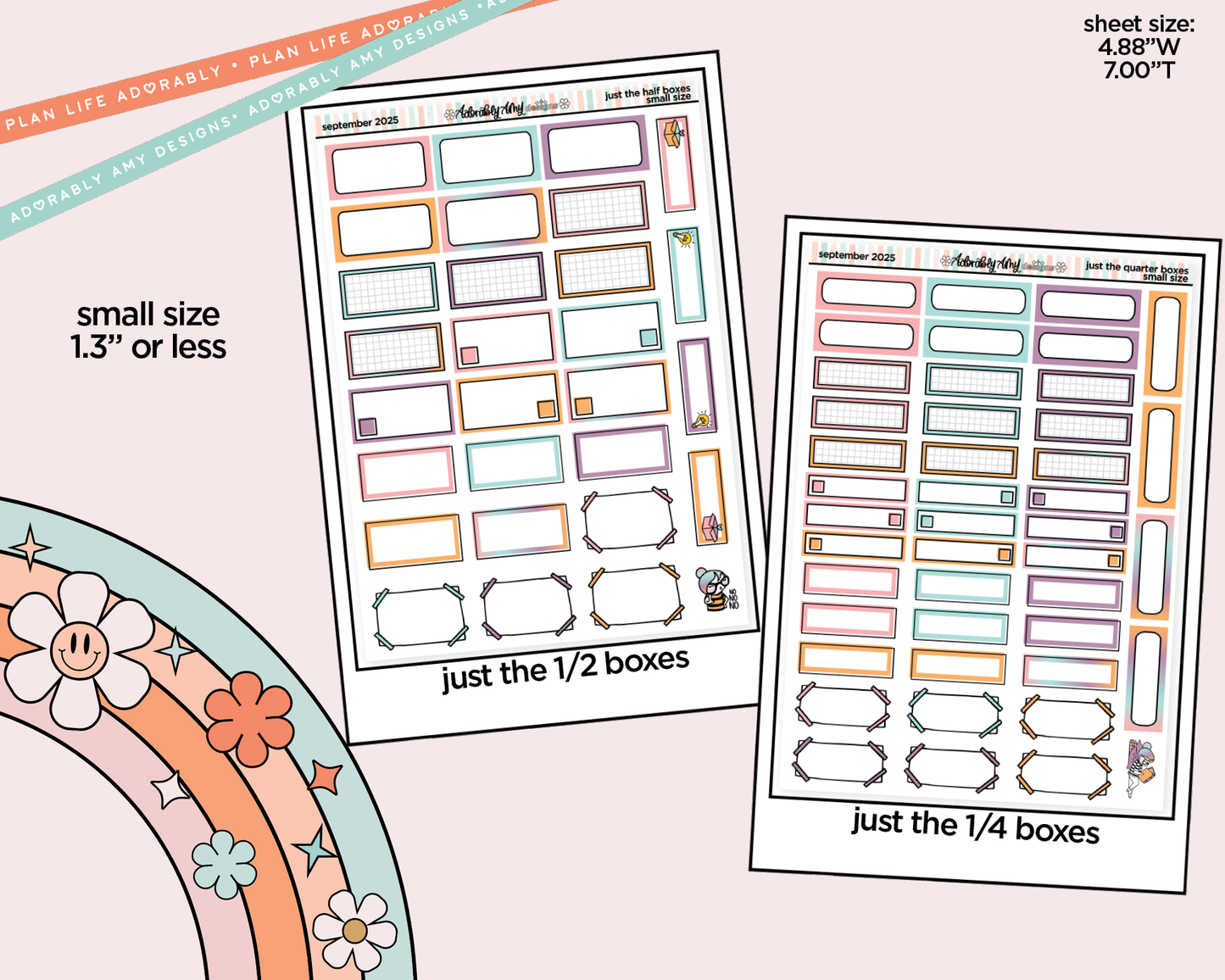 September 2025 Mix & Match Functional Sheets Limited Edition (3 sizes)