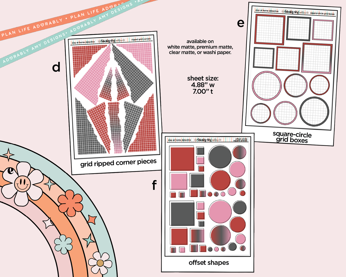 Stay at Home Detective Weekly Kit Addons - All Sizes - Strips, Smears and More!