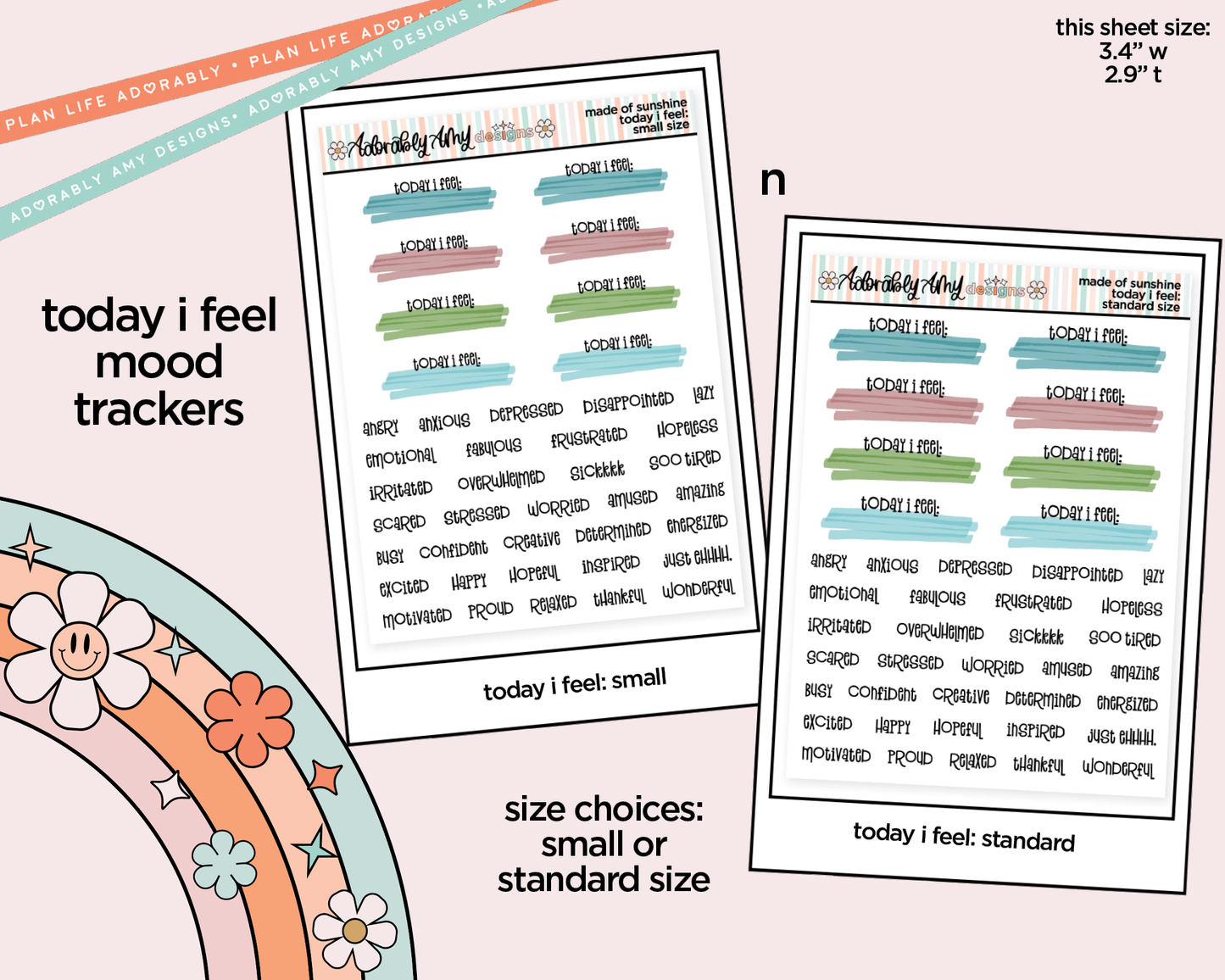 States Collection - California Dreams are Made of Sunshine Weekly Kit Addons - All Sizes - Strips, Smears and More!
