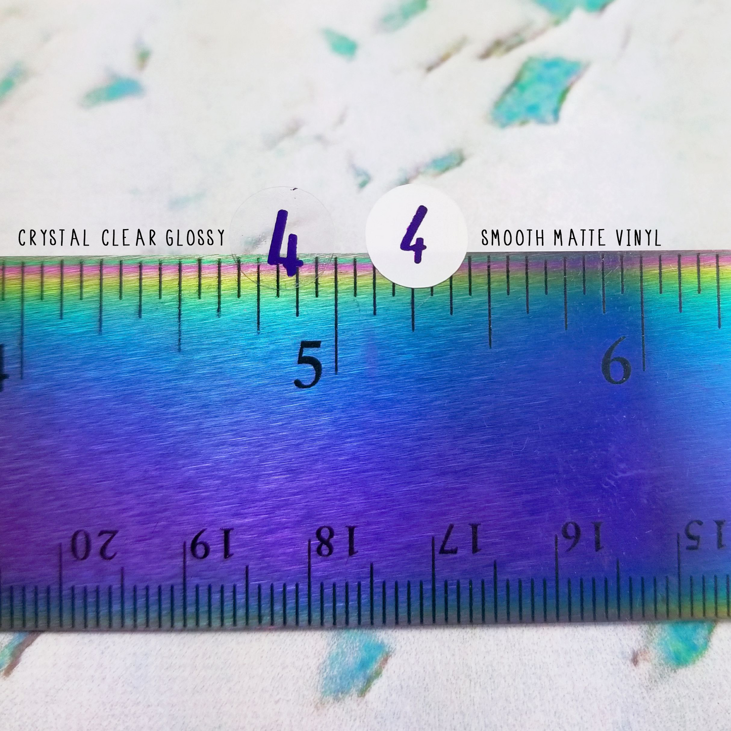 Foiled Be A Rainbow Planner Stickers for any Planner or Insert