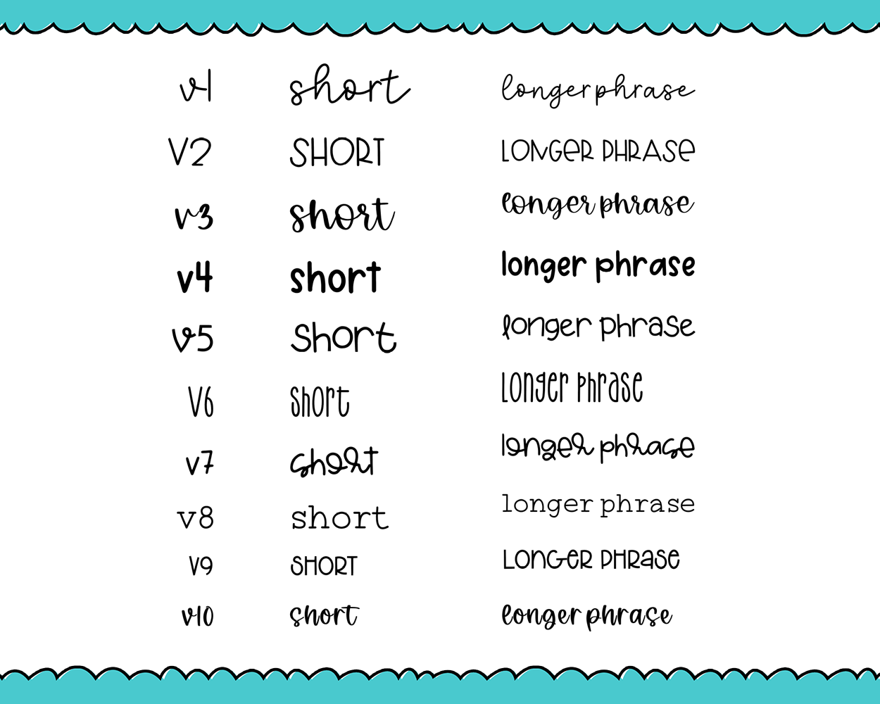 Foiled Oversized Text - It's Too Damn Hot Large Text Planner Stickers