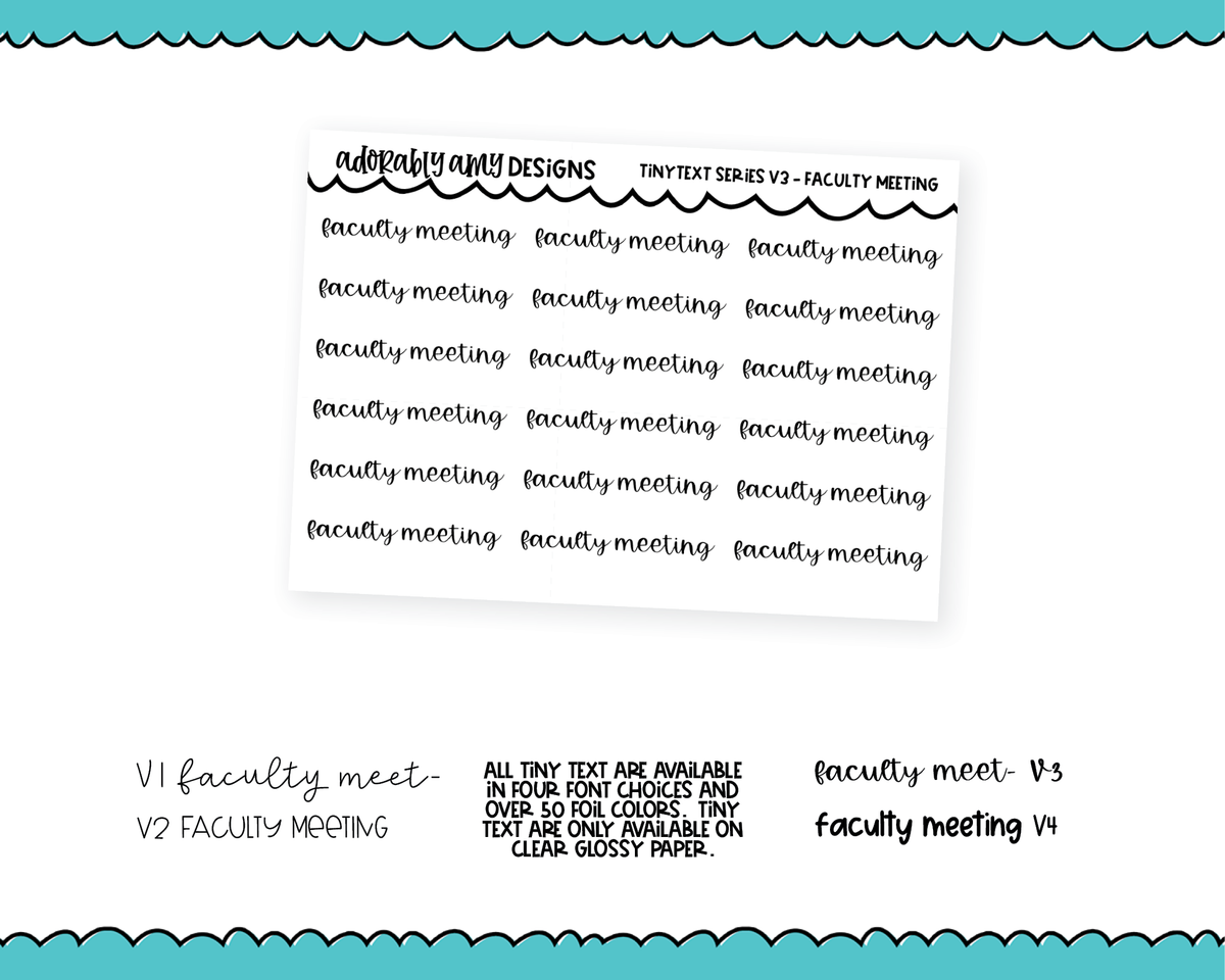 Foiled Tiny Text Series - Starbucks Checklist Size Planner Stickers fo –  Adorably Amy Designs