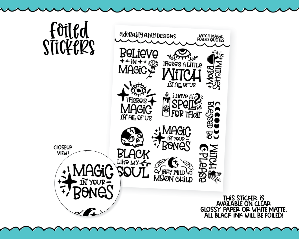 Magic Stickers PNG  Witchcraft Stickers PNG
