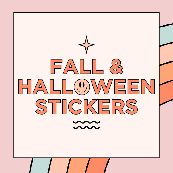 Fall and Halloween Stickers