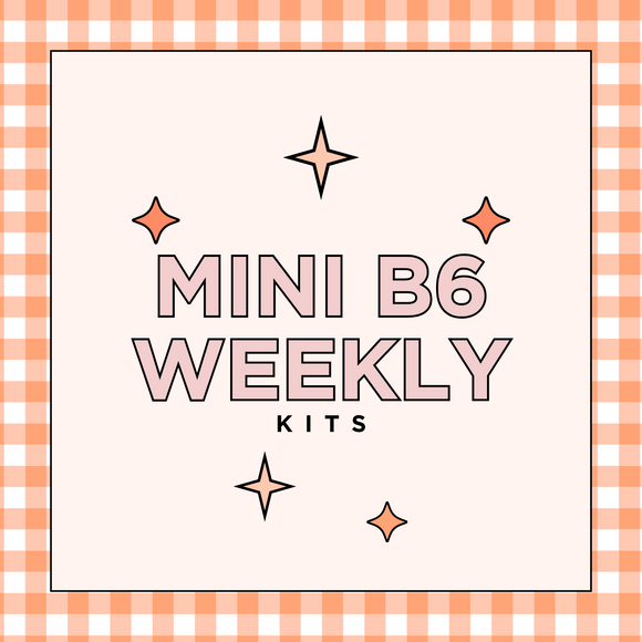 B6 Mini Weekly Kits