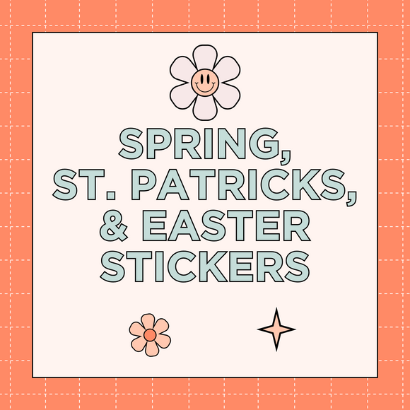 St Patricks/Easter/Spring Stickers