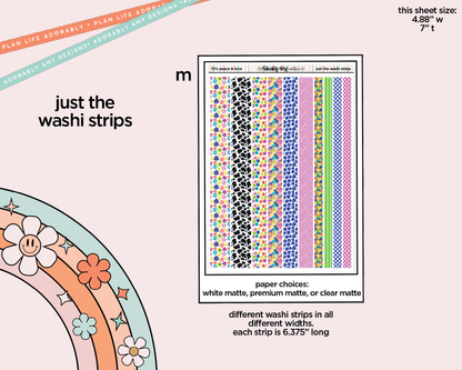 70's Peace & Love Weekly Kit Addons - All Sizes - Strips, Smears and More!