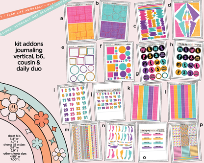 Back to the 80's Weekly Kit Addons - All Sizes - Strips, Smears and More!