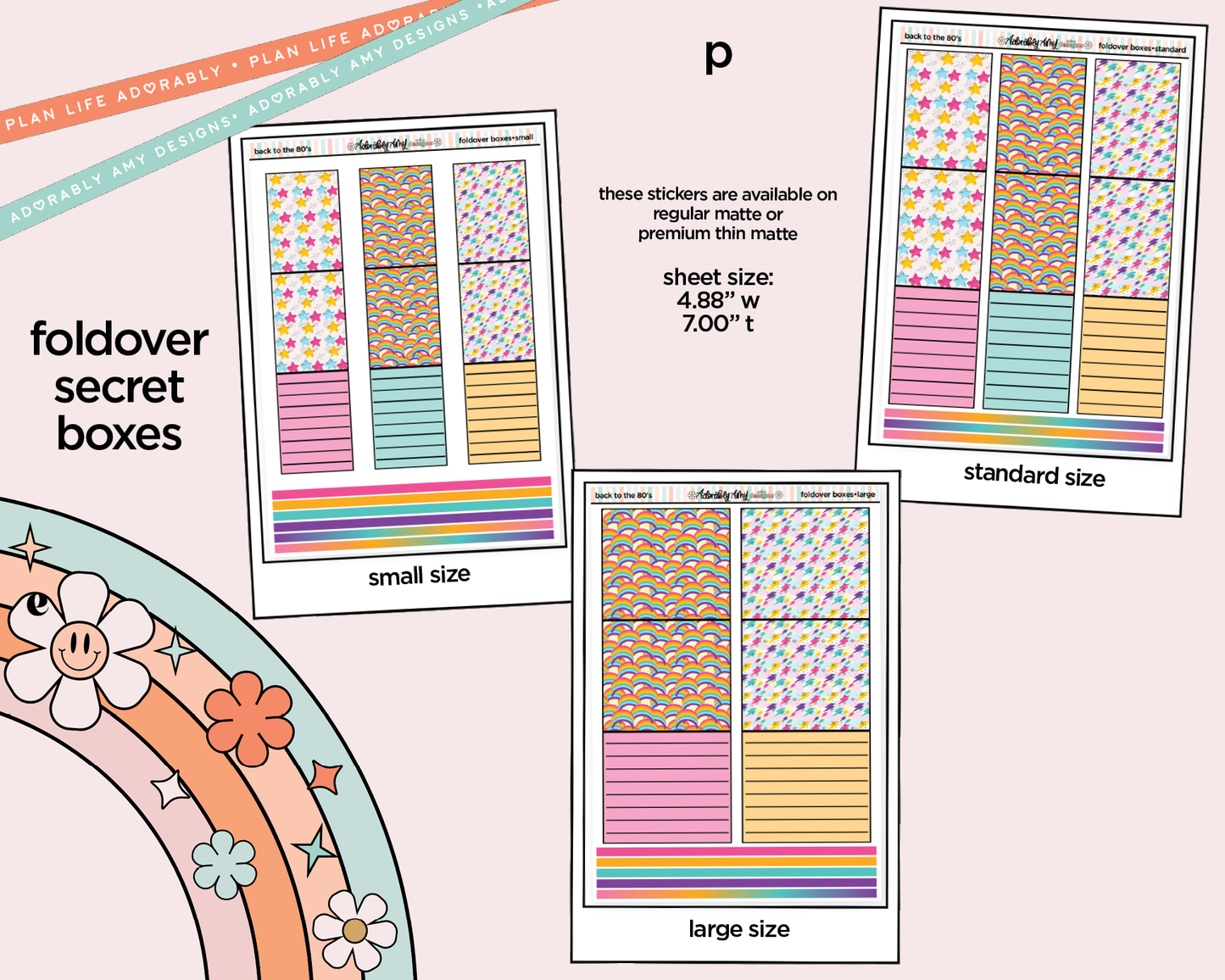 Back to the 80's Weekly Kit Addons - All Sizes - Strips, Smears and More!