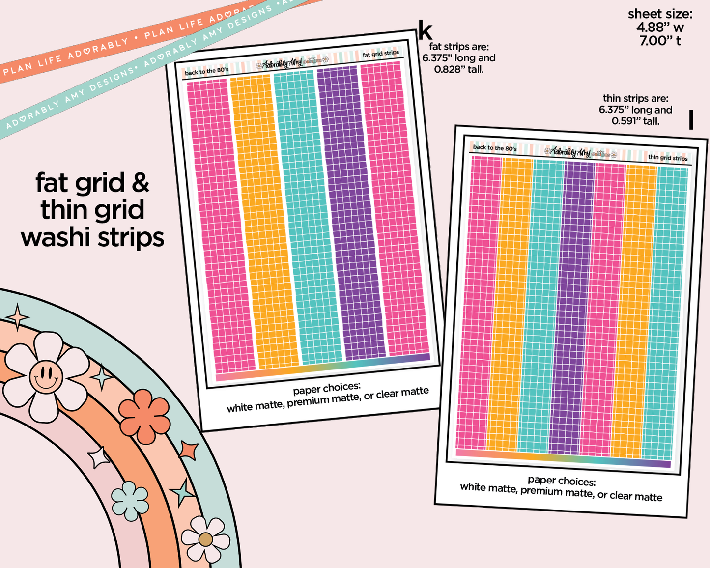 Back to the 80's Weekly Kit Addons - All Sizes - Strips, Smears and More!