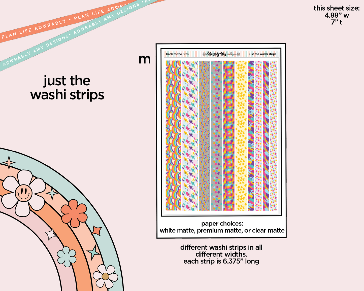 Back to the 80's Weekly Kit Addons - All Sizes - Strips, Smears and More!