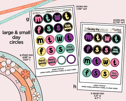 90's Made Me Weekly Kit Addons - All Sizes - Strips, Smears and More!