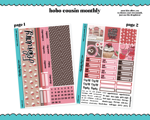 Hobonichi Cousin Monthly Pick Your Month New Year Wishes Planner Stick –  Adorably Amy Designs