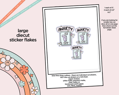 Anxiety On Typography Sampler Planner Stickers