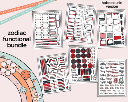 Zodiac Series - Aries Hobo Cousin Size Limited Edition Bundle