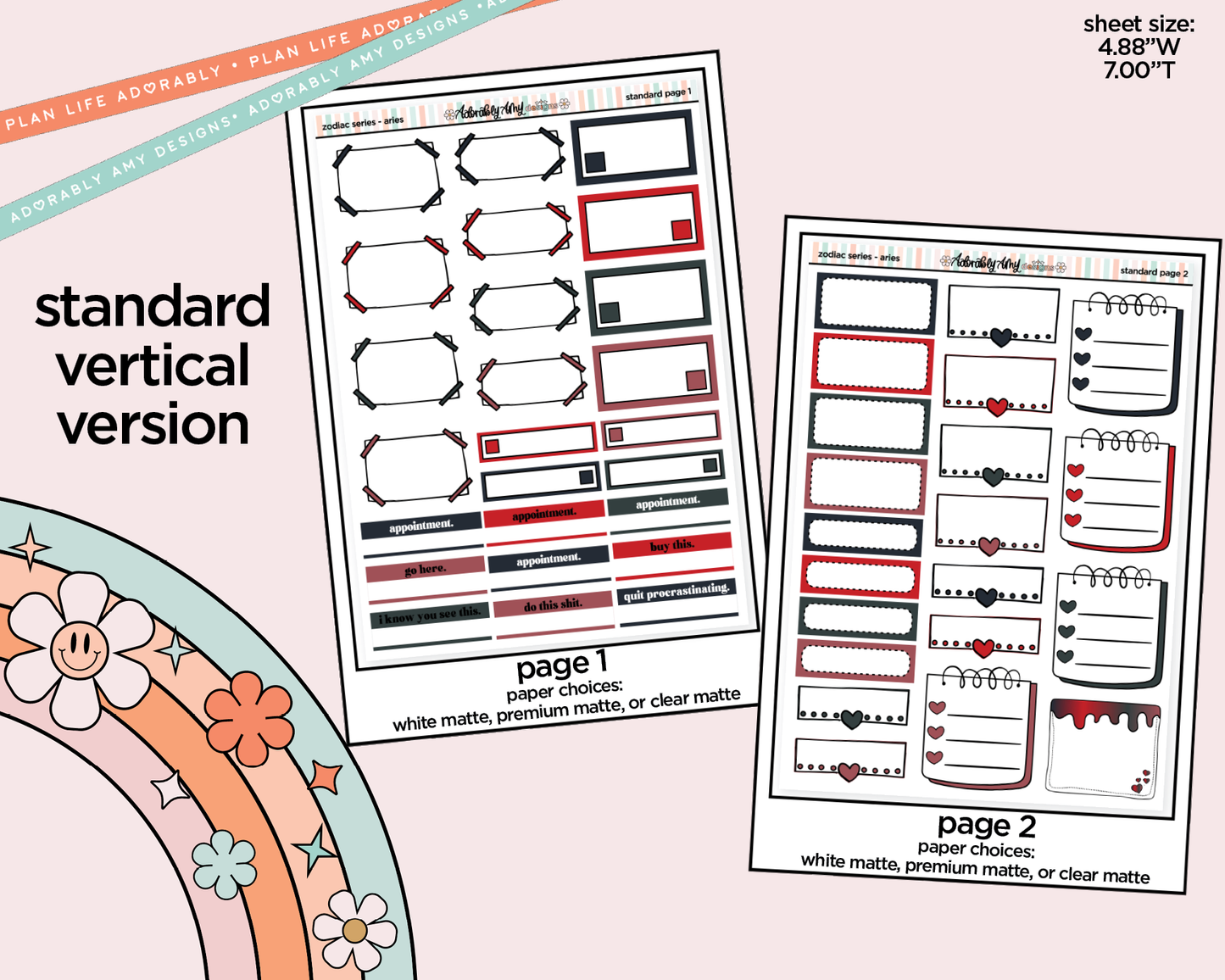 Zodiac Series - Aries Standard Size Limited Edition Bundle