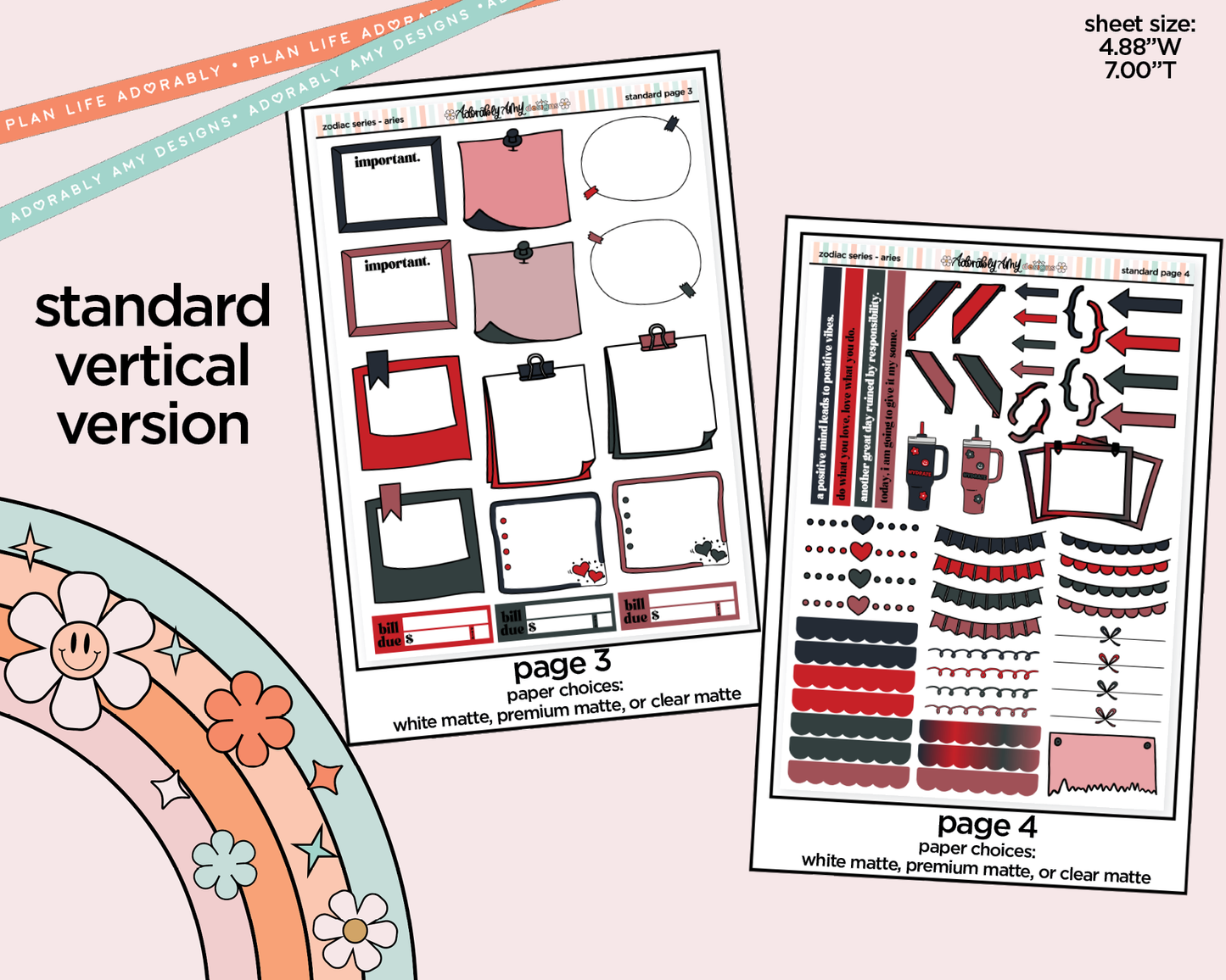 Zodiac Series - Aries Standard Size Limited Edition Bundle