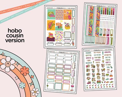 Hobonichi Cousin Weekly Autumn Season Planner Sticker Kit for Hobo Cousin or Similar Planners