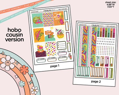 Hobonichi Cousin Weekly Autumn Season Planner Sticker Kit for Hobo Cousin or Similar Planners