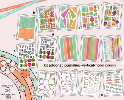Autumn Season Weekly Kit Addons - All Sizes - Strips, Smears and More!