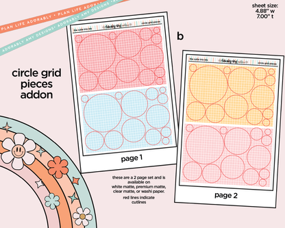 The Cutie Trio Back to School Weekly Kit Addons - All Sizes - Strips, Smears and More!