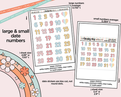 The Cutie Trio Back to School Weekly Kit Addons - All Sizes - Strips, Smears and More!
