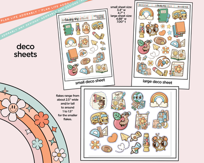 Back to School 2026 Weekly Kit Deco Pages - All Sizes