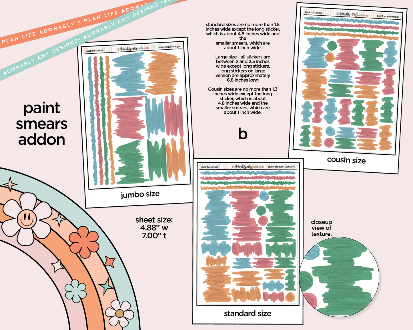 Back to School 2026 Weekly Kit Addons - All Sizes - Strips, Smears and More!